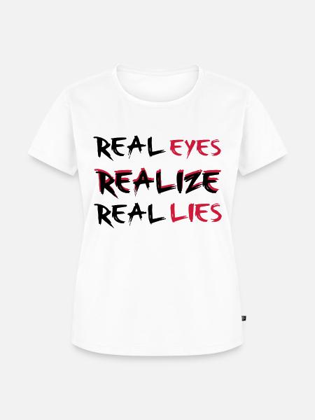 Realize - Frauen Premium Bio T-Shirt - Weiß