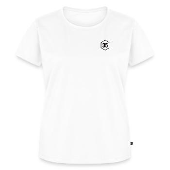 Brittany - Ille et Vilaine 35 - Black - Women's Premium Organic T-shirt - white - Front - AI Model Female 172 dark (172cm)