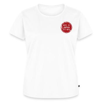 Made in Japan - Frauen Premium Bio T-Shirt - Weiß - Vorne - AI Model Female 172 dark (172cm)
