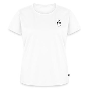 Ente - Frauen Premium Bio T-Shirt - Weiß - Vorne - AI Model Female 172 dark (172cm)