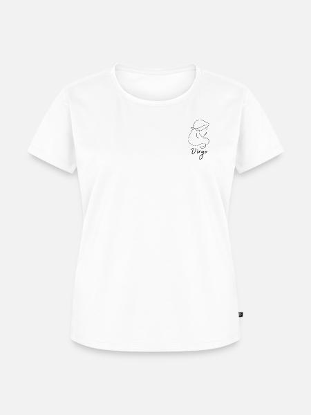 Virgo Jungfrau Sternzeichen - Frauen Premium Bio T-Shirt - Weiß
