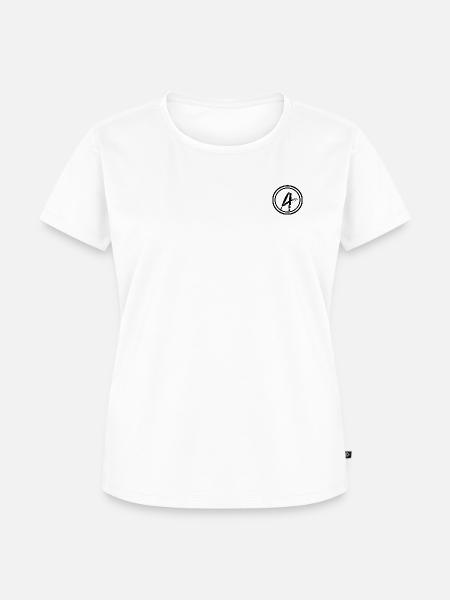 Süchtiges Wappen - Frauen Premium Bio T-Shirt - Weiß