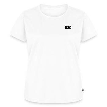 030 Berlin Edition - T-shirt Premium bio Femme - blanc - Devant - AI Model Female 172 dark (172cm)