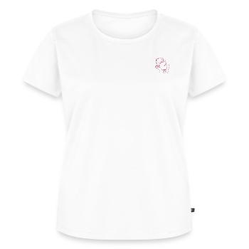WHAT - Frauen Premium Bio T-Shirt - Weiß - Vorne - AI Model Female 172 dark (172cm)