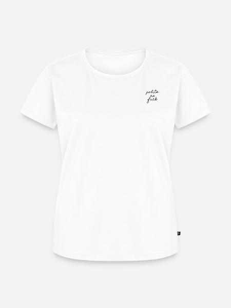 Polite as F*ck - Frauen Premium Bio T-Shirt - Weiß