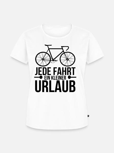 Radsport - Frauen Premium Bio T-Shirt - Weiß