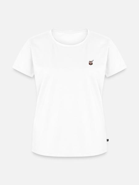 Eule - Frauen Premium Bio T-Shirt - Weiß