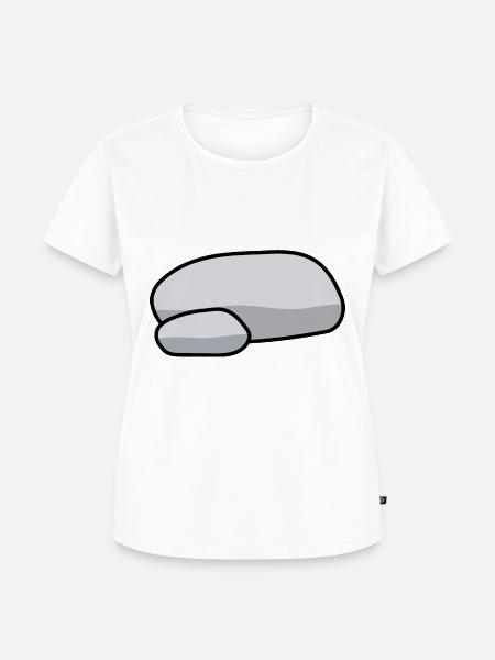 Steine - Frauen Premium Bio T-Shirt - Weiß
