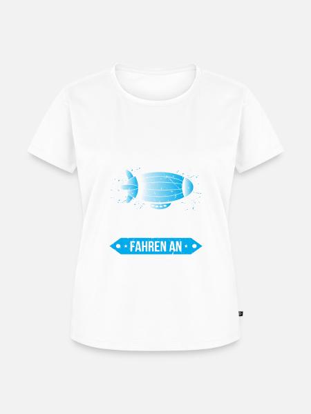 Luftschiff Urlaub fängt an - Frauen Premium Bio T-Shirt - 