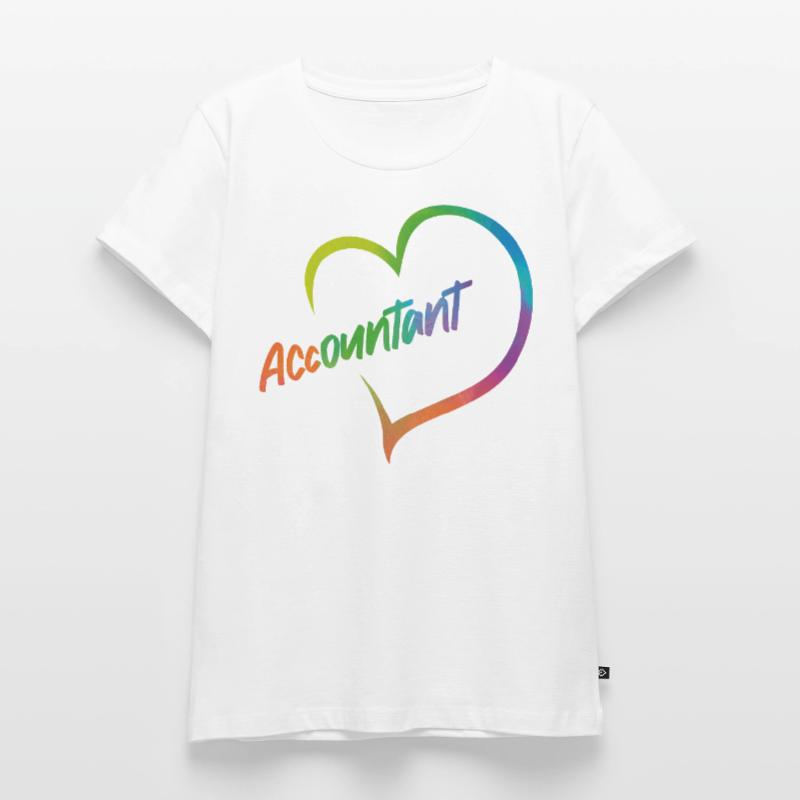 Comptable Comptable Comptable T-shirt Premium bio Femme