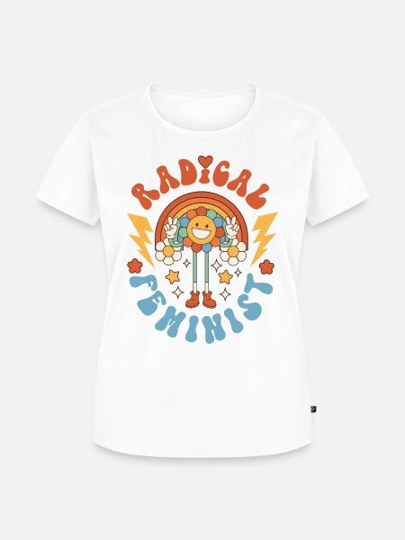 Feminist Radical Feminist - Frauen Premium Bio T-Shirt - Weiß