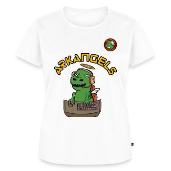ArkAngels Streamer | Ark Survival Ascended - Women's Premium Organic T-shirt - white - Front - AI Model Female 172 dark (172cm)
