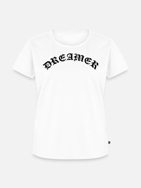Dreamer Design - Frauen Premium Bio T-Shirt - Weiß