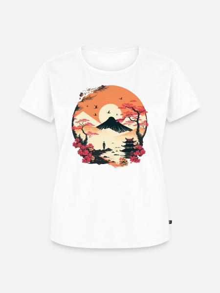 Japanisch - Frauen Premium Bio T-Shirt - Weiß