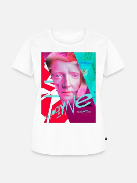 Androgyn - Frauen Premium Bio T-Shirt - Weiß