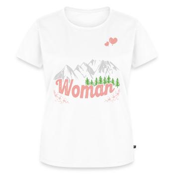 Wander Woman Hobby Geschenk Spazieren Natur Freund - Frauen Premium Bio T-Shirt - Weiß - Vorne - AI Model Female 172 dark (172cm)