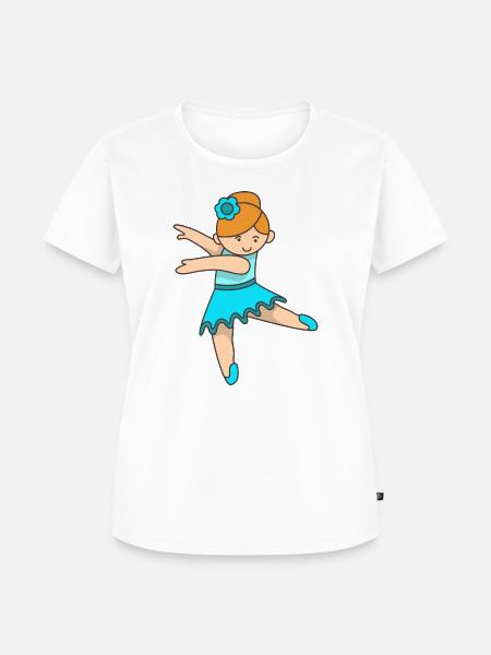 Ballett - Frauen Premium Bio T-Shirt - Weiß