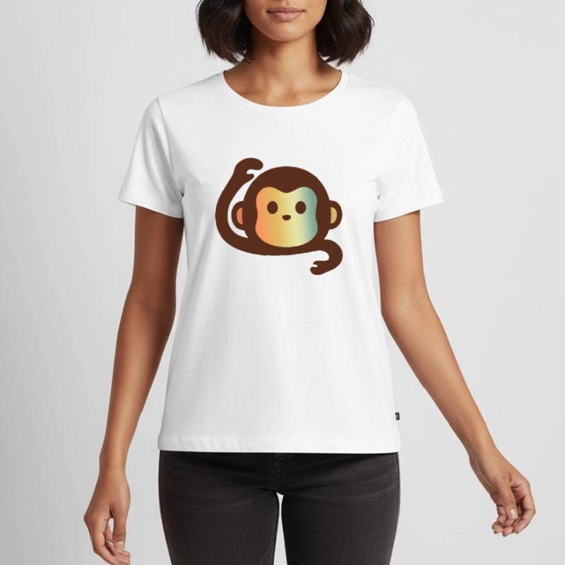 MONKEY MONKEY MONKEY MONKEY Women's Premium Organic T-shirt