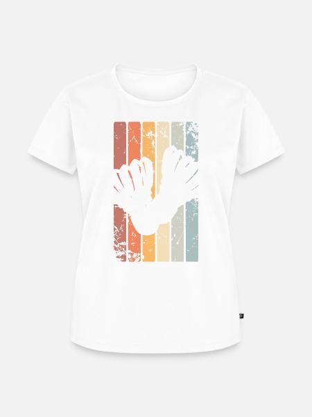 Badminton Federball - Frauen Premium Bio T-Shirt - Weiß