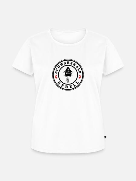 Schwarzwald Rebell - Frauen Premium Bio T-Shirt - Weiß
