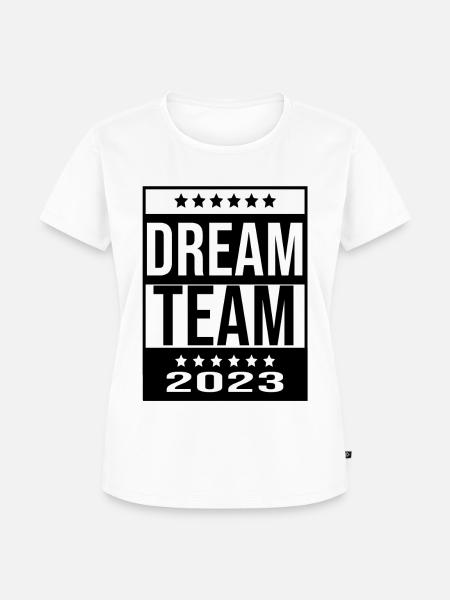 Dream Team 2023 - Frauen Premium Bio T-Shirt - Weiß