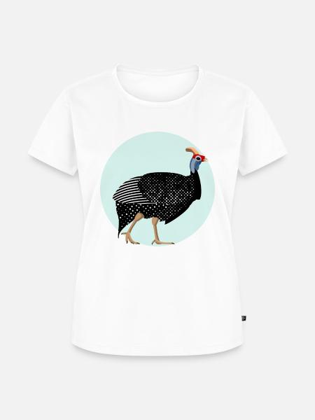 Guinea fowl - Frauen Premium Bio T-Shirt - Weiß