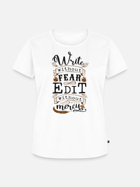Writing Novel Writer & Published - Frauen Premium Bio T-Shirt - Weiß