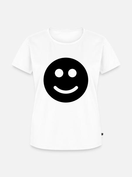 Emoticons - Frauen Premium Bio T-Shirt - Weiß