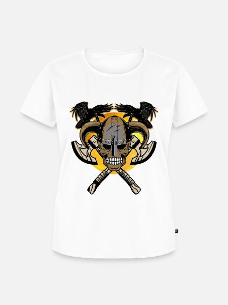 VIKINGS - Frauen Premium Bio T-Shirt - Weiß