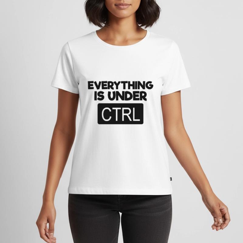 Tout sous CTRL - Computer Programmerxhtmlcs T-shirt Premium bio Femme