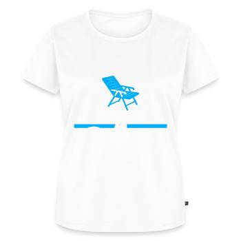 Bodensee Urlaub - Frauen Premium Bio T-Shirt - Weiß - Vorne - AI Model Female 172 dark (172cm)