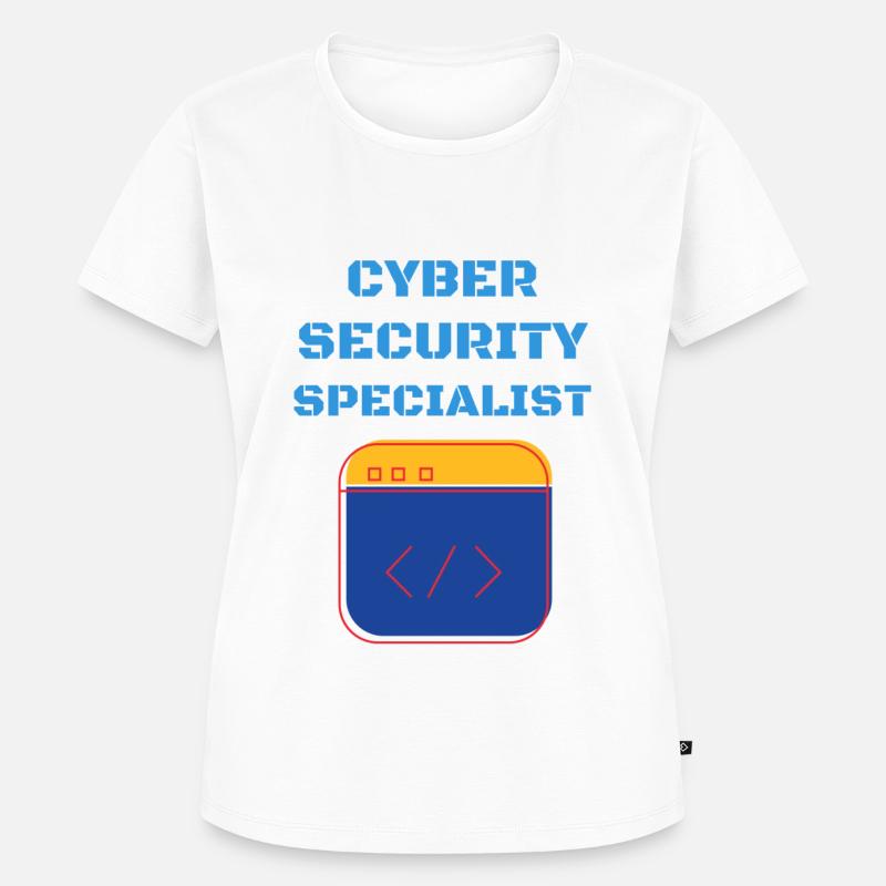 Cybersecurity - IT Security Computer Scientist - Women's Premium Organic T-shirt - white