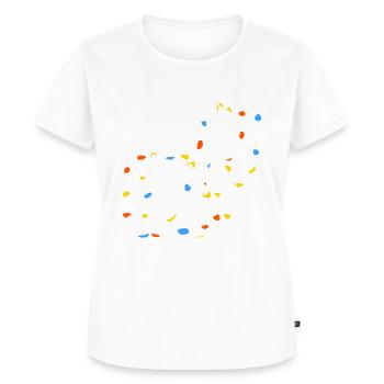 Bouldern Klettern Kletterer - Frauen Premium Bio T-Shirt - Weiß - Vorne - AI Model Female 172 dark (172cm)
