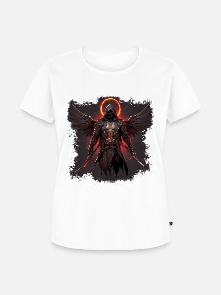 Todesengel - Frauen Premium Bio T-Shirt - Weiß