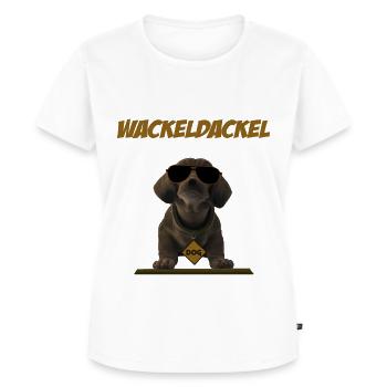 C’est un vacillement - T-shirt Premium bio Femme - blanc - Devant - AI Model Female 172 dark (172cm)