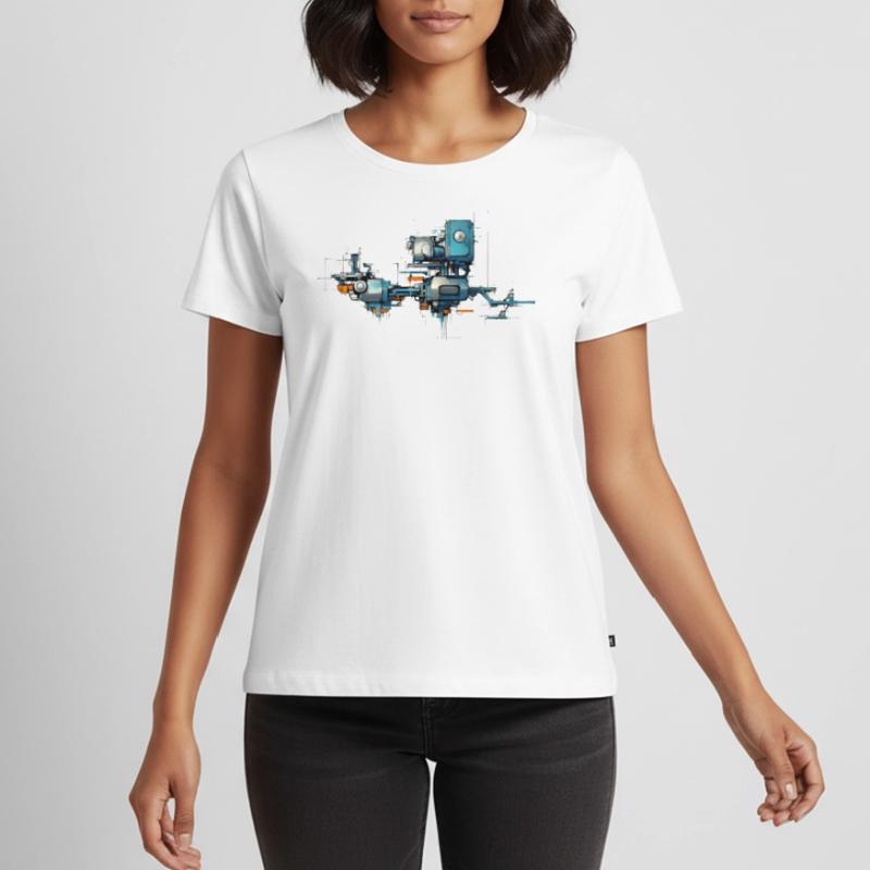 Pack Stack Machine Women's Premium Organic T-shirt