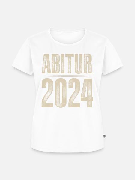 Abitur 2024 - Frauen Premium Bio T-Shirt - Weiß