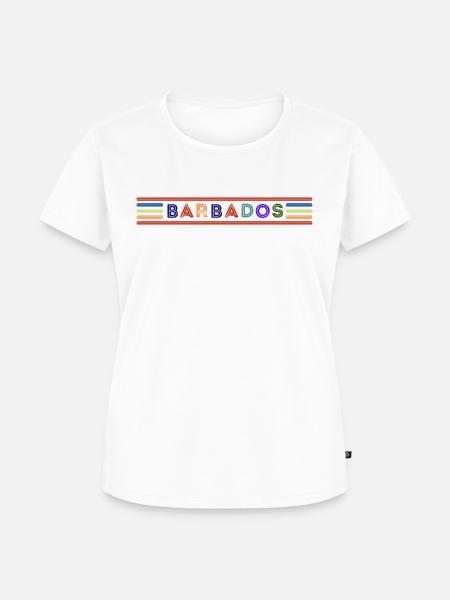Barbados - Frauen Premium Bio T-Shirt - Weiß