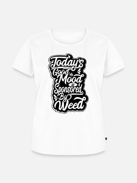 Cannabis Marihuana Weed Kiffen - Frauen Premium Bio T-Shirt -