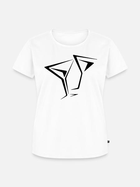 Drink - Frauen Premium Bio T-Shirt - Weiß