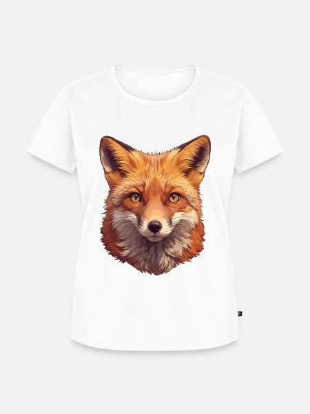 Füchse Fuchs - Frauen Premium Bio T-Shirt - Weiß