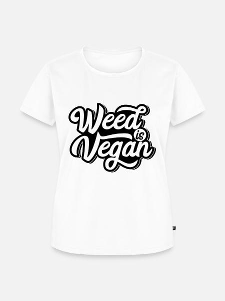 Cannabis Marihuana Weed Kiffen - Frauen Premium Bio T-Shirt -