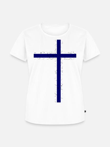Norwegen Flagge - Frauen Premium Bio T-Shirt - Weiß