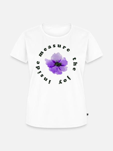 innerliche Freude - Frauen Premium Bio T-Shirt - Weiß