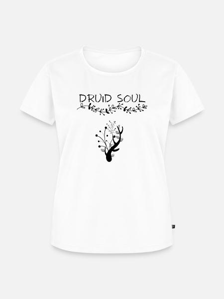 Druid Soul - Frauen Premium Bio T-Shirt - Weiß