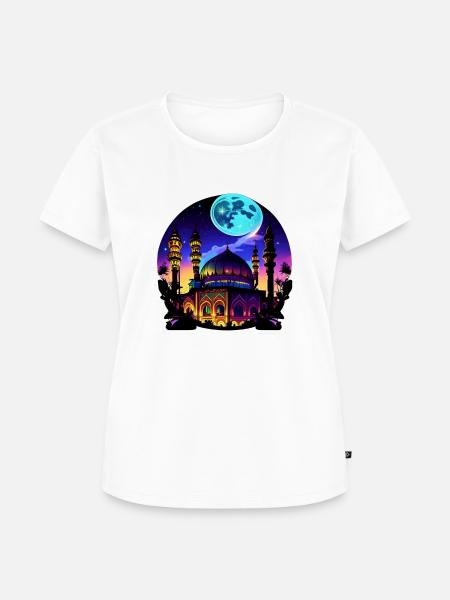Moorish Architecture - Frauen Premium Bio T-Shirt - Weiß