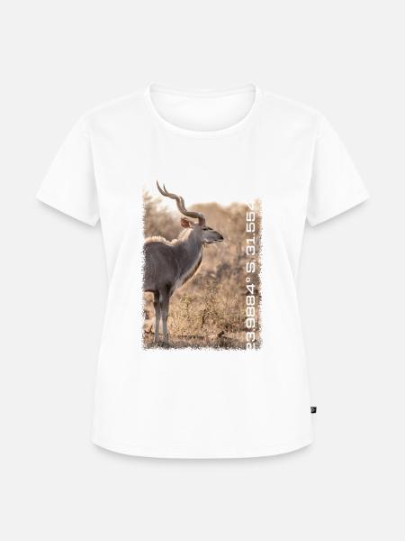 Kruger Series: Swirl - Frauen Premium Bio T-Shirt - Weiß