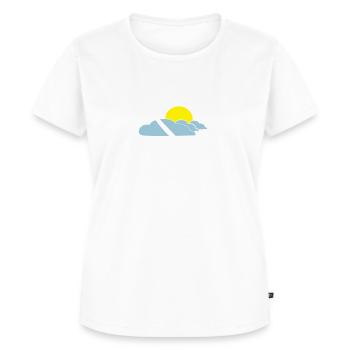véritable planeur pilote planeur planeur planeur planeur - T-shirt Premium bio Femme - blanc - Devant - AI Model Female 172 dark (172cm)