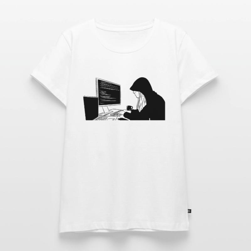 Codage de programmation du programmeur T-shirt Premium bio Femme
