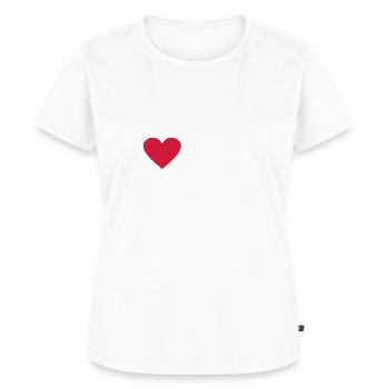 Ich liebe gleiten Segelflieger Segelflugzeug - Frauen Premium Bio T-Shirt - Weiß - Vorne - AI Model Female 172 dark (172cm)